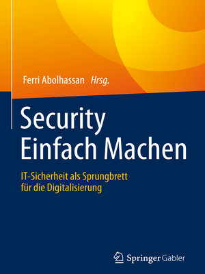 cover image of Security Einfach Machen